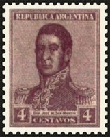 Argentina 1917 José Francisco de San Martín (1778-1850)