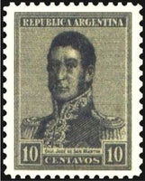 Argentina 1917 José Francisco de San Martín (1778-1850)