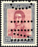 Argentina 1917 José Francisco de San Martín (1778-1850)