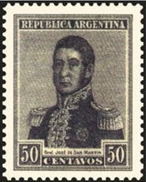 Argentina 1917 José Francisco de San Martín (1778-1850)