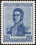 Argentina 1917 José Francisco de San Martín (1778-1850)