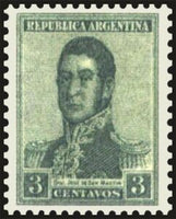 Argentina 1917 José Francisco de San Martín (1778-1850)