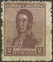 Argentina 1917 José Francisco de San Martín (1778-1850)