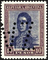 Argentina 1917 José Francisco de San Martín (1778-1850)