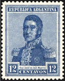 Argentina 1918 José Francisco de San Martín (1778-1850)