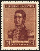 Argentina 1918 José Francisco de San Martín (1778-1850)