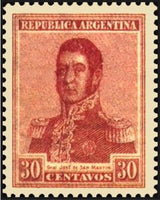 Argentina 1918 José Francisco de San Martín (1778-1850)