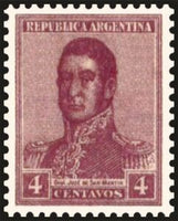 Argentina 1918 José Francisco de San Martín (1778-1850)