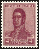 Argentina 1918 José Francisco de San Martín (1778-1850)