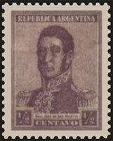 Argentina 1918 José Francisco de San Martín (1878-1850)