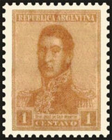 Argentina 1918 José Francisco de San Martín (1878-1850)