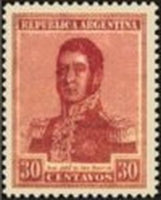 Argentina 1918 José Franscisco de San Martín (1778-1850)