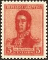 Argentina 1918 José Franscisco de San Martín (1778-1850)