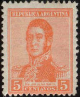 Argentina 1918 José Franscisco de San Martín (1778-1850)