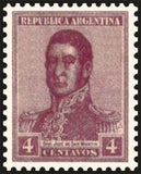 Argentina 1920 José Francisco de San Martín (1778-1850)