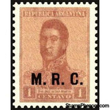 Argentina 1920 José Francisco de San Martín (1778-1850), ovpt. " M.R.C."