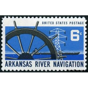 United States of America 1968 Arkansas River Navigation