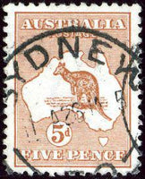 Australia 1913 Kangaroo Set-Stamps-Australia-StampPhenom