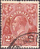 Australia 1913 King George V Set-Stamps-Australia-StampPhenom