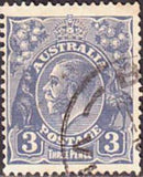 Australia 1913 King George V Set-Stamps-Australia-StampPhenom