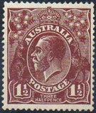 Australia 1913 King George V Set-Stamps-Australia-StampPhenom