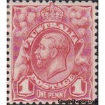 Australia 1913 King George V Set-Stamps-Australia-StampPhenom