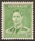 Australia 1937 Definitives, Perf 15 x 14 - Set 2-Stamps-Australia-Mint-StampPhenom