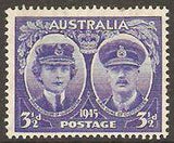 Australia 1945 Arrival of Duke and Duchess of Gloucester in Australia-Stamps-Australia-Mint-StampPhenom
