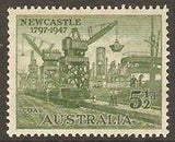 Australia 1947 150th Anniversary of City of Newcastle, New South Wales-Stamps-Australia-Mint-StampPhenom