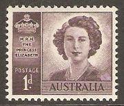 Australia 1947 Marriage of Princess Elizabeth-Stamps-Australia-Mint-StampPhenom