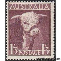Australia 1948 Hereford Bull-Stamps-Australia-Mint-StampPhenom