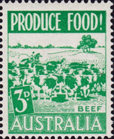Australia 1953 Food Production-Stamps-Australia-Mint-StampPhenom