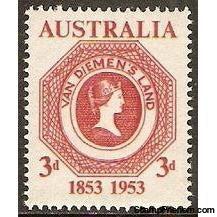 Australia 1953 Tasmanian Postage Stamp Centenary-Stamps-Australia-Mint-StampPhenom