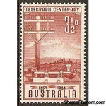 Australia 1954 Australian Telegraph System-Stamps-Australia-Mint-StampPhenom