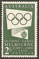 Australia 1954 Olympic Games-Stamps-Australia-Mint-StampPhenom