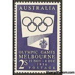 Australia 1954 Olympic Games-Stamps-Australia-Mint-StampPhenom