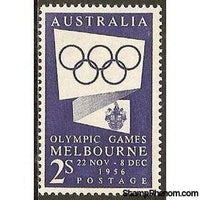 Australia 1954 Olympic Games-Stamps-Australia-Mint-StampPhenom