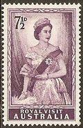 Australia 1954 Royal Visit-Stamps-Australia-Mint-StampPhenom