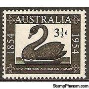 Australia 1954 Western Australian Postage Stamp Centenary-Stamps-Australia-Mint-StampPhenom