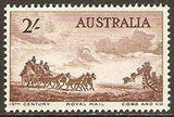 Australia 1955 Mail-coach Pioneers-Stamps-Australia-Mint-StampPhenom