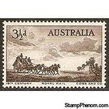 Australia 1955 Mail-coach Pioneers-Stamps-Australia-Mint-StampPhenom