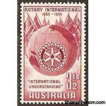 Australia 1955 Rotary International-Stamps-Australia-Mint-StampPhenom
