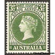 Australia 1955 South Australian Postage Stamps-Stamps-Australia-Mint-StampPhenom