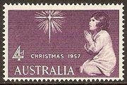 Australia 1957 Christmas-Stamps-Australia-Mint-StampPhenom