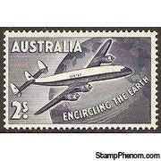 Australia 1958 "Round the World" Air Service-Stamps-Australia-Mint-StampPhenom