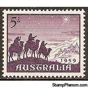 Australia 1959 Christmas-Stamps-Australia-Mint-StampPhenom