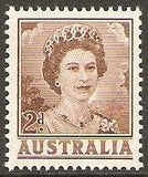 Australia 1959 Definitives, Queen-Stamps-Australia-Mint-StampPhenom