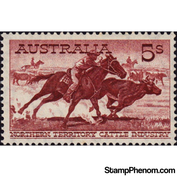 Australia 1961 Northern Territory Cattle Industry-Stamps-Australia-Mint-StampPhenom