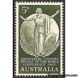 Australia 1962 Associated Country Women of the World-Stamps-Australia-Mint-StampPhenom
