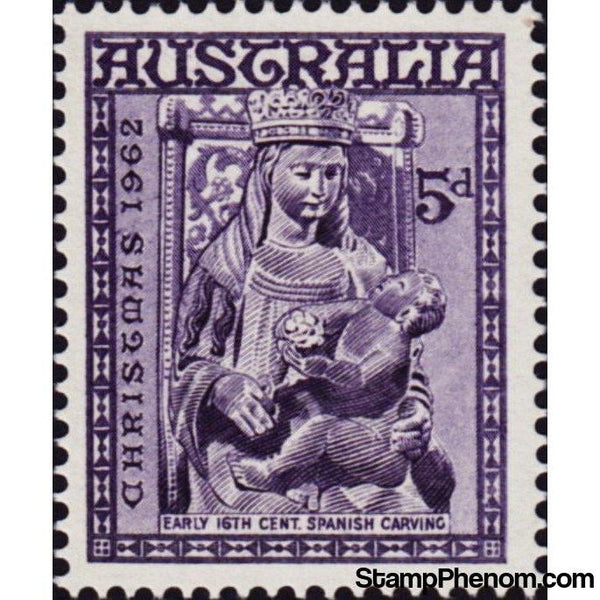 Australia 1962 Madonna and Child-Stamps-Australia-Mint-StampPhenom